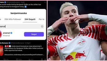 Benjamin Sesko và động thái mới nhất khiến Arsenal chú ý